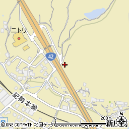 和歌山県田辺市新庄町611周辺の地図