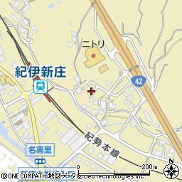 和歌山県田辺市新庄町546周辺の地図