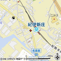 新庄(駅前)周辺の地図