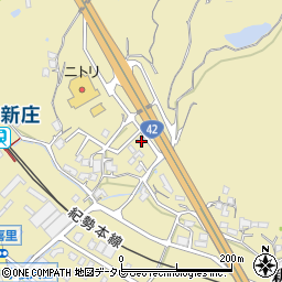 和歌山県田辺市新庄町536周辺の地図