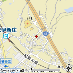 和歌山県田辺市新庄町562周辺の地図