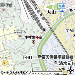 右京商店下田工場周辺の地図