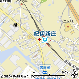 和歌山県田辺市新庄町473周辺の地図