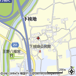 福岡県行橋市下検地553周辺の地図