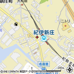 和歌山県田辺市新庄町456周辺の地図