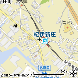 和歌山県田辺市新庄町473-1周辺の地図
