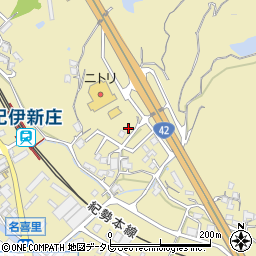 和歌山県田辺市新庄町552周辺の地図