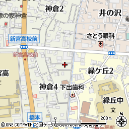 清岡工務店周辺の地図