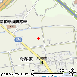 福岡県古賀市今在家146周辺の地図