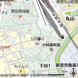 大井ふとん　下田店周辺の地図