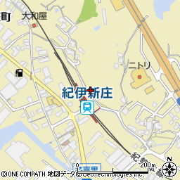 和歌山県田辺市新庄町459周辺の地図