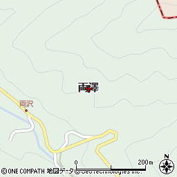 愛媛県伊予市両澤周辺の地図