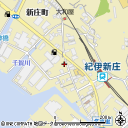 和歌山県田辺市新庄町437-118周辺の地図