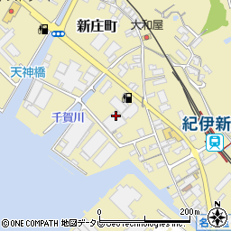 和歌山県田辺市新庄町437-87周辺の地図