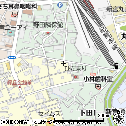 赤旗新宮販売所周辺の地図