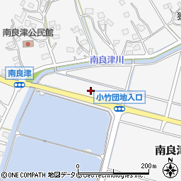 南良津宮田線周辺の地図