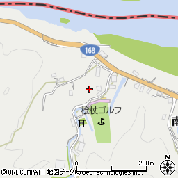 和歌山県新宮市南檜杖周辺の地図