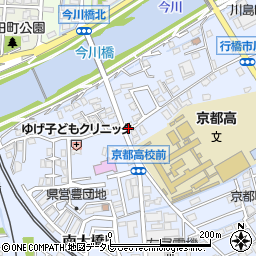 京都整骨院周辺の地図