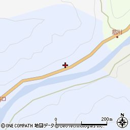 高知県土佐郡土佐町地蔵寺4127周辺の地図