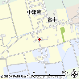 福岡県行橋市下検地1083-2周辺の地図