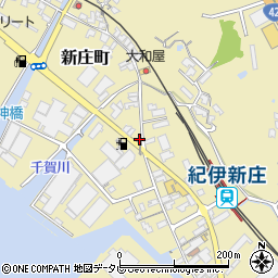 和歌山県田辺市新庄町437-108周辺の地図