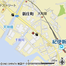 和歌山県田辺市新庄町437-13周辺の地図