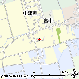 福岡県行橋市下検地1083周辺の地図