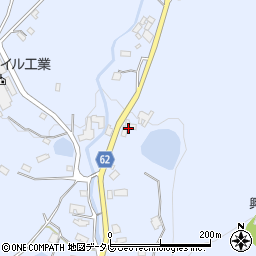 高鶴華山上野焼周辺の地図