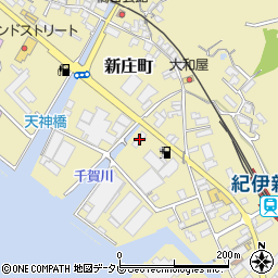 和歌山県田辺市新庄町437-23周辺の地図