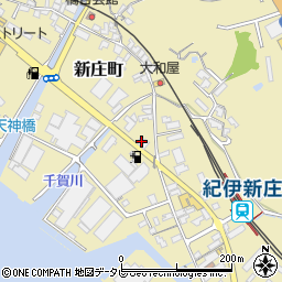 和歌山県田辺市新庄町437-20周辺の地図