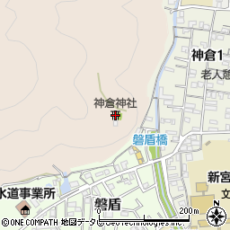 神倉神社周辺の地図