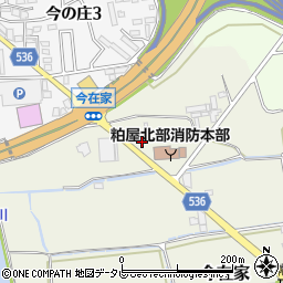 福岡県古賀市今在家164-6周辺の地図