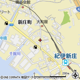 和歌山県田辺市新庄町436周辺の地図
