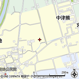 福岡県行橋市下検地周辺の地図