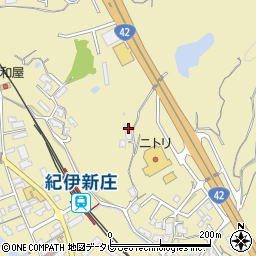 和歌山県田辺市新庄町533周辺の地図