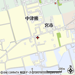 福岡県行橋市下検地1085周辺の地図
