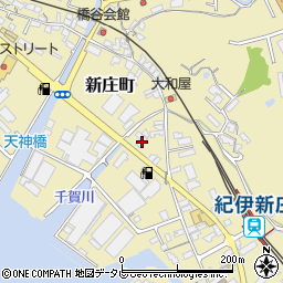 和歌山県田辺市新庄町437-35周辺の地図