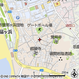 和歌山県田辺市磯間周辺の地図