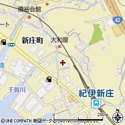 和歌山県田辺市新庄町433周辺の地図