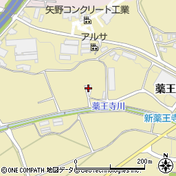 福岡県古賀市薬王寺1695周辺の地図