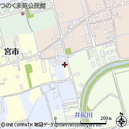 福岡県行橋市下検地1106周辺の地図