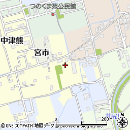 福岡県行橋市下検地1098周辺の地図