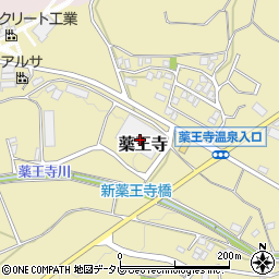 福岡県古賀市薬王寺1358周辺の地図
