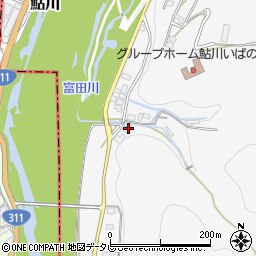 和歌山県田辺市鮎川3408周辺の地図