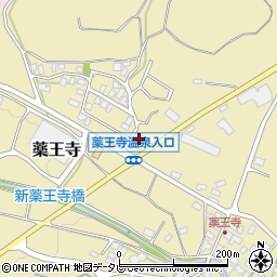 福岡県古賀市薬王寺1332周辺の地図