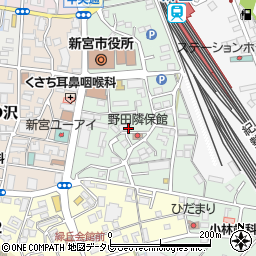 和歌山県新宮市野田周辺の地図
