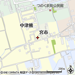 福岡県行橋市下検地1114周辺の地図