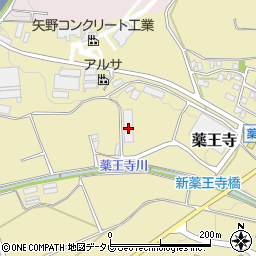 福岡県古賀市薬王寺1348周辺の地図
