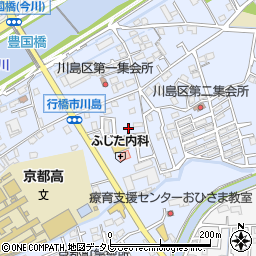 福岡県行橋市南大橋周辺の地図