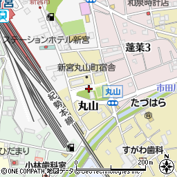 和歌山県新宮市丸山周辺の地図